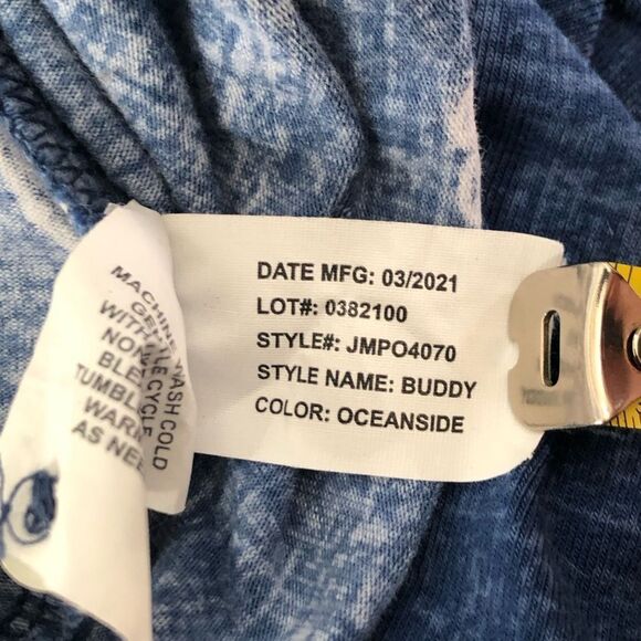 Johnnie O Hangin Out Short Sleeve Button Up Shirt Men Size Medium Surfing Beach - Picture 7 of 11